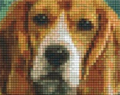 801301 Pixelhobby Klassik Set Hundeblick