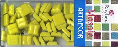 1452620 Art Decor Mosaiksteine 10mm gelb 50g