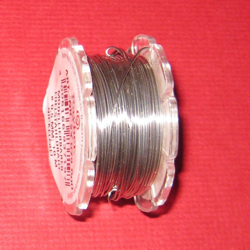 24079000 Modellierbarer Edelstahldraht 0,5mm 10m