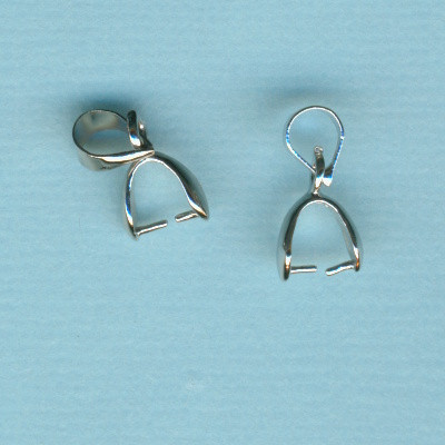 k00891 Collierschlaufe mit Aufhängung 9mm platin