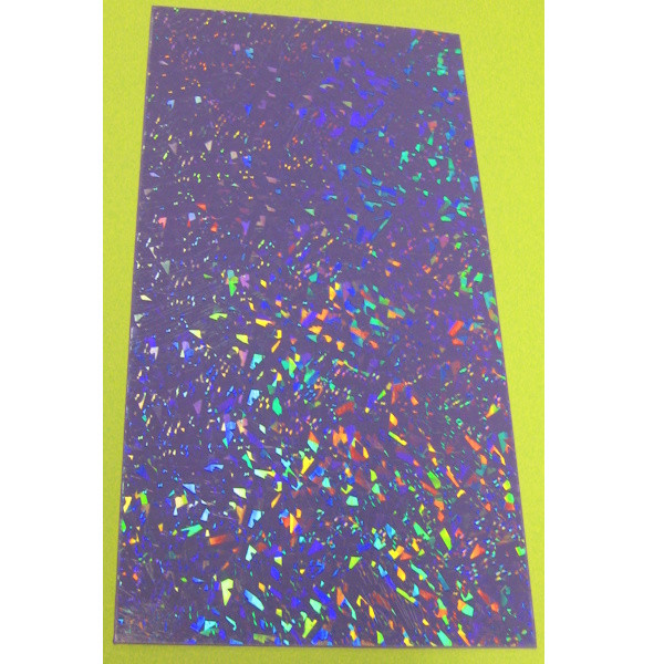 7010071 Kerzen Wachsplatte irisierend flieder 200x100mm