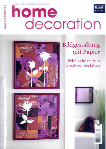 232460000 Buch home decoration - Bildgestaltung mit Papier