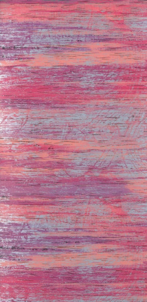 0966 Kerzen Wachsplatte gestreift rosa-silber 200x100mm