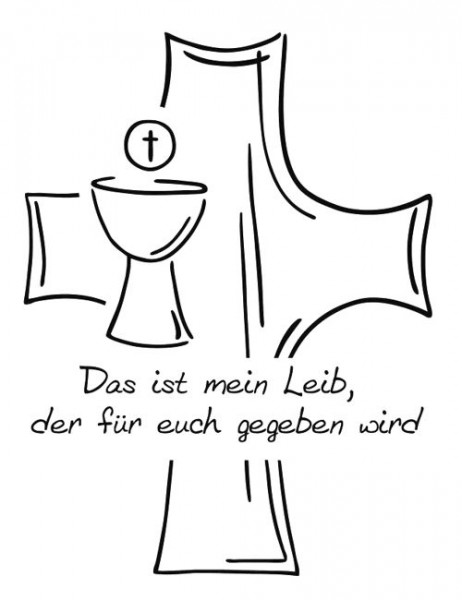 Stempel "Das ist mein Leib"