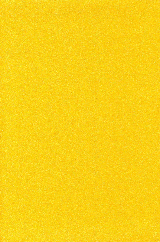 1054007 Moosgummiplatte Glitter gelb 200x300x2mm