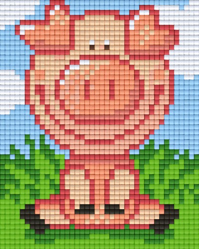 801343 Pixelhobby Klassik Set Schweinchen 2