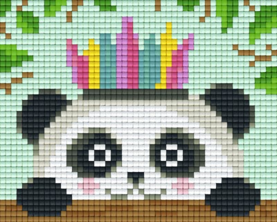 801367 Pixelhobby Klassik Set Pandabär süß