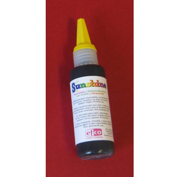 9380089 Sunshine Window Color Fensterfarbe schwarz 50ml