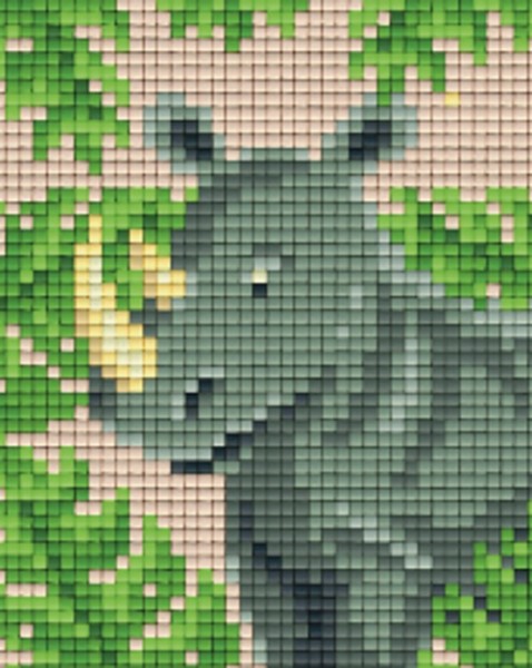 801436 Pixelhobby Klassik Set Nashorn