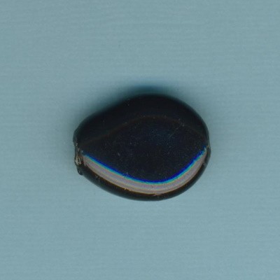 6094264_Acrylperle-Flacho-25mm-hematite