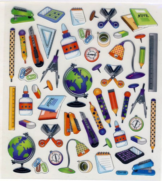 Design Sticker Schule