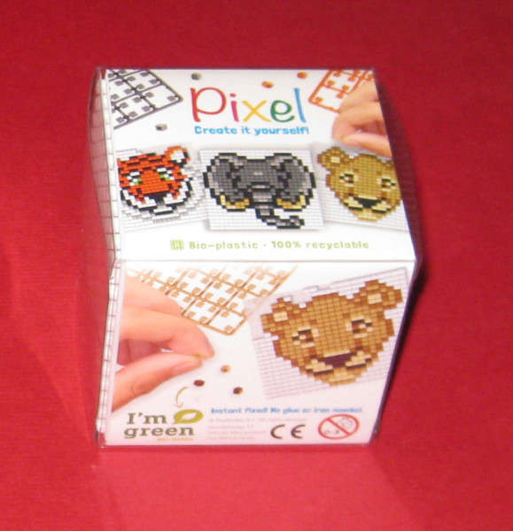 29026 Pixelhobby Set kleine Basisplatte Wilde Tiere