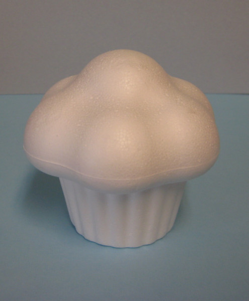 431481 Styropor Cupcake 1 8,8x8,2cm