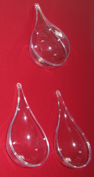 2239701 Acrylform Tropfen 18cm teilbar