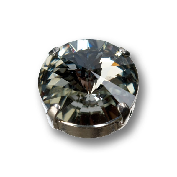 p1125461 Swarovski Glasstein 13mm black diamond