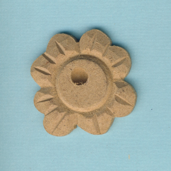 066420003 Holz Dekor Blume klein 3,4x3,2cm