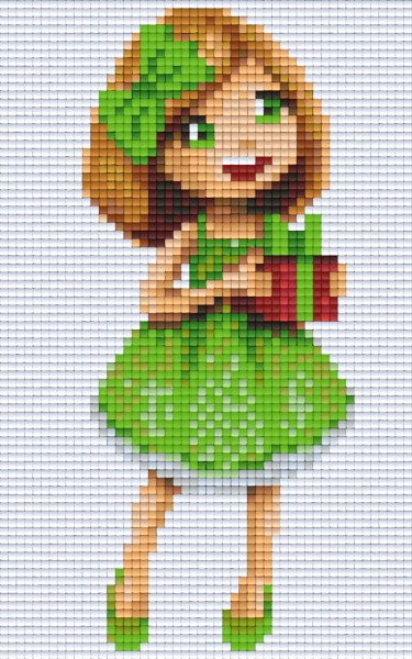 802064 Pixelhobby Klassik Set Mädchen mit Geschenk