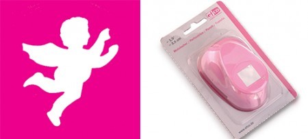 Motivlocher Engel 14x13mm