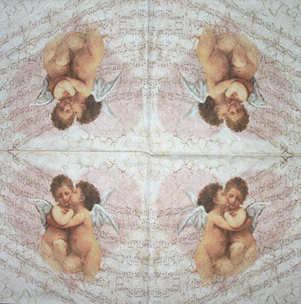 Serviette Engelskinder