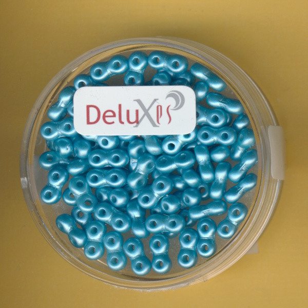 9696-06854 Infinity Beads 3x6mm türkis 5,5g