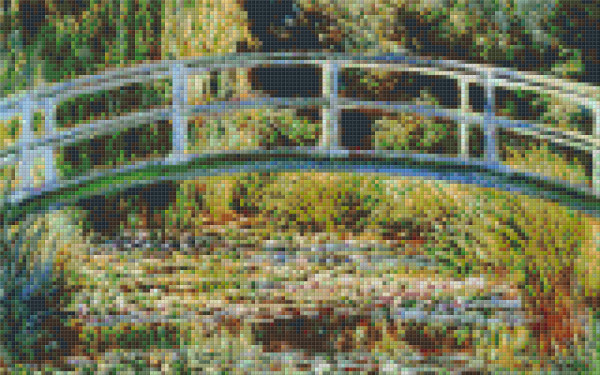 808046 Pixelhobby Klassik Set Japanische Brücke