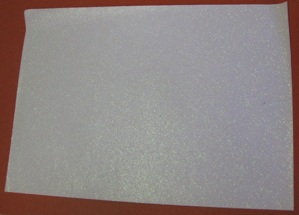 092015 Glitzerpapier A4 hellblau