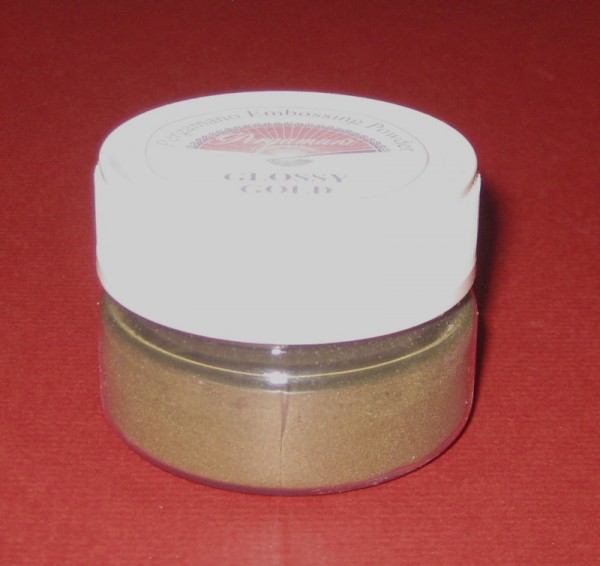 58991861 Pergamano Embossing Puder glossy gold 7g