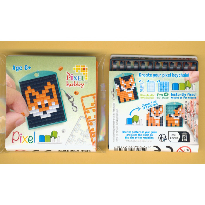 23100 Pixelhobby Medaillon Starterset Fuchs
