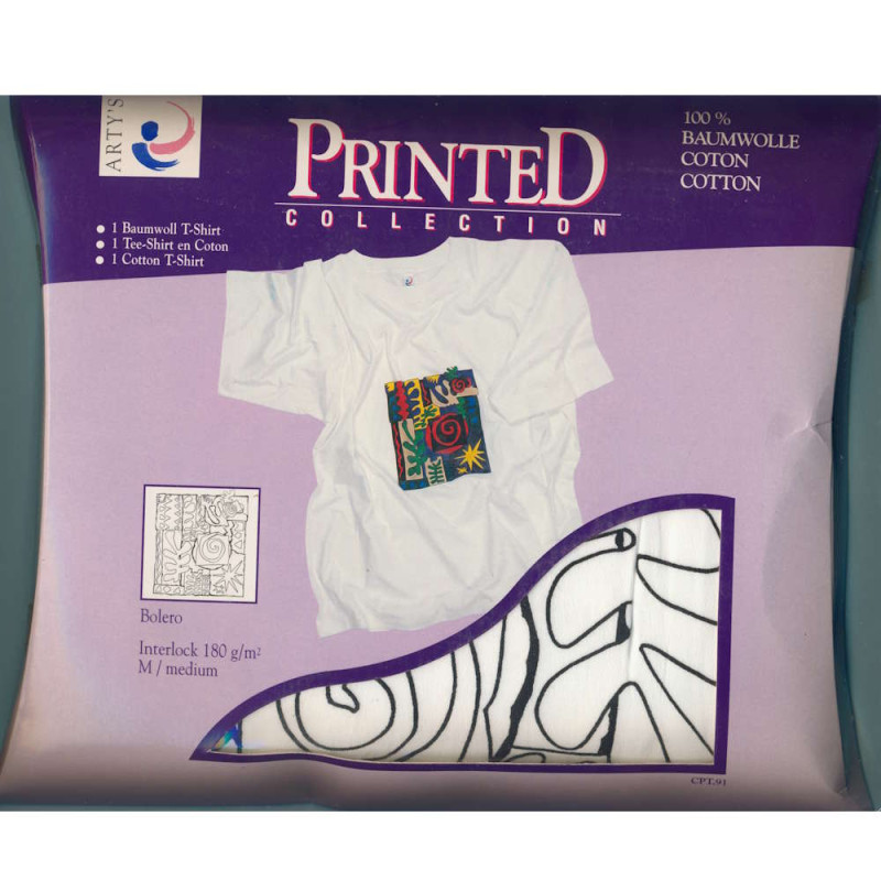 cpt91 Printed Collection T-Shirt Bolero Größe M