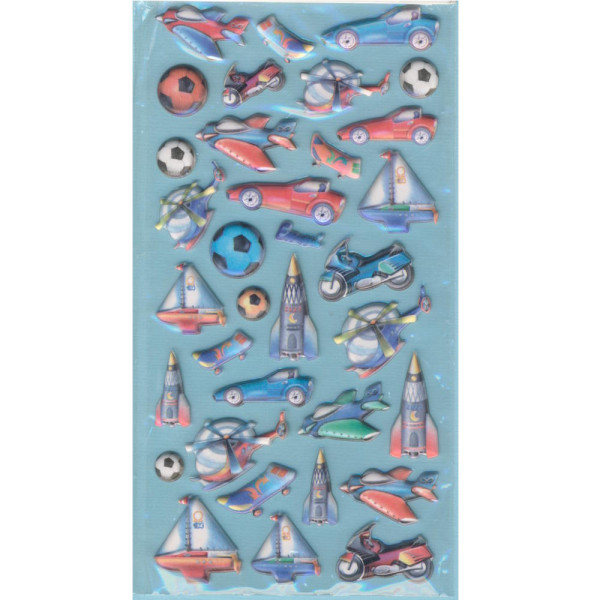 3451134 Creapop Softysticker Fahrzeuge Hobbys