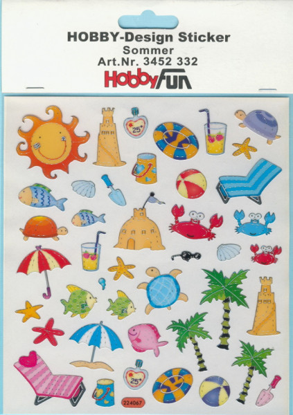 3452332 Hobby Design Sticker Sommer
