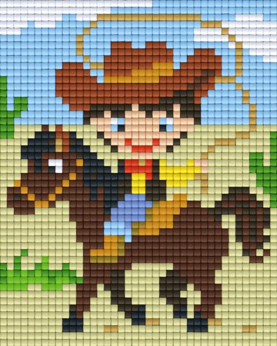 801386 Pixelhobby Klassik Set Cowboy