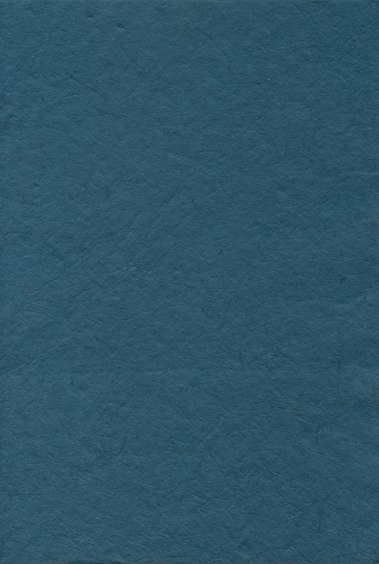 202048 Handgeschöpftes Naturpapier A4 dunkelblau