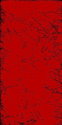 7004041 Kerzen Wachsplatte marmor hellrot 200x100mm