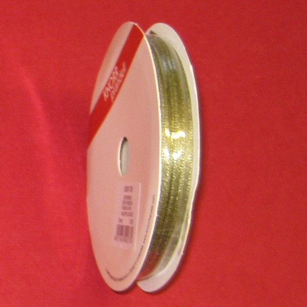 6308708 Satinband 3mm olivgrün 10m