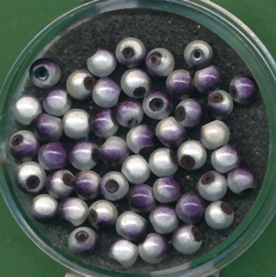 073304464 Miracle Beads 4mm grau 50 Stück