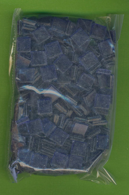 5230056 Deco Art Mosaiksteine 10x10mm dunkelblau 200g