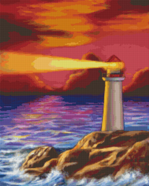 825038 Pixelhobby Klassik Set Leuchtturm 8