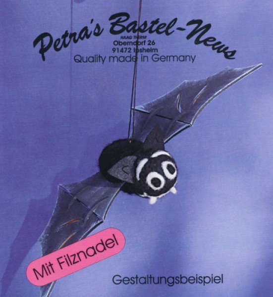 Filz-Bastelset Fledermaus