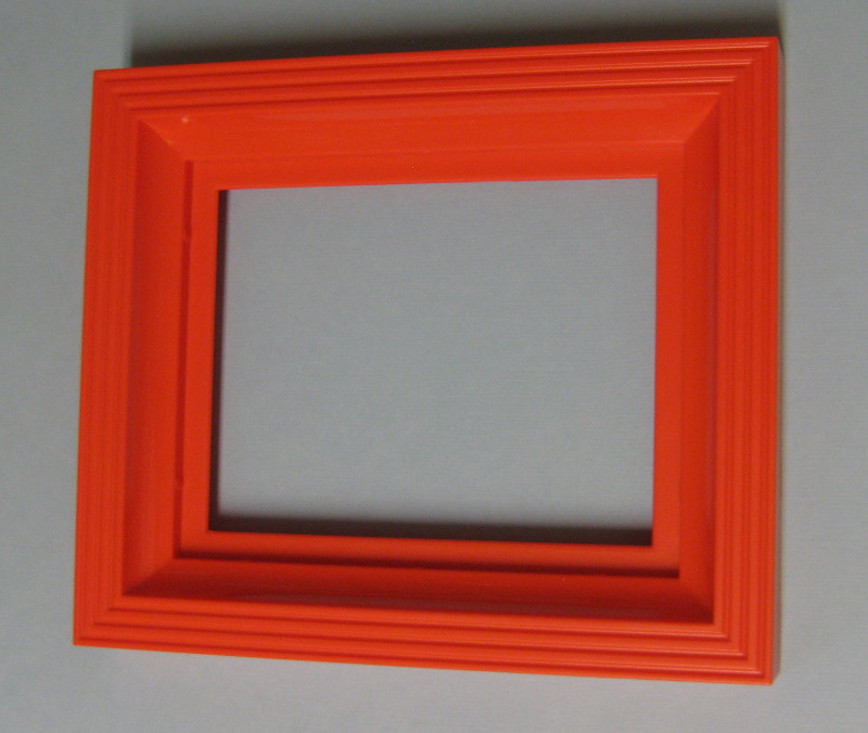 px20062 Pixelhobby Kunststoffrahmen 1 Grundplatte hellrot