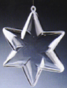 6917640 Acrylform Stern 10cm teilbar