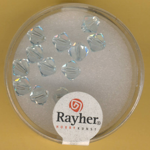 14281565 Swarovski Kristallschliffperlen 6mm eisblau 12 Stück
