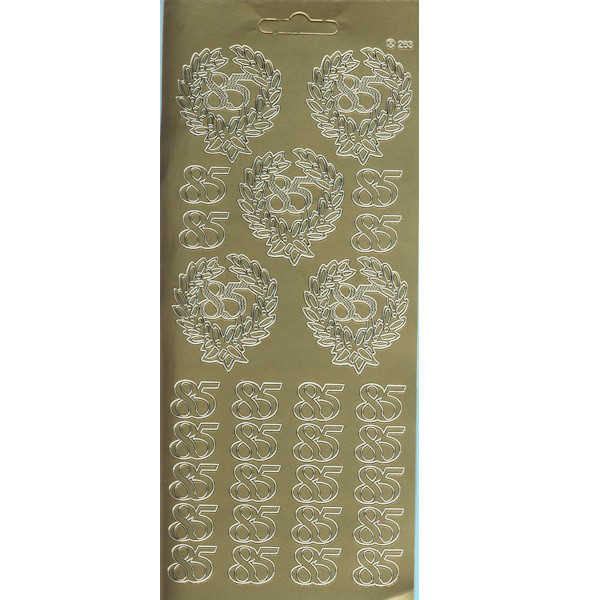 cl89g Sticker 85 gold