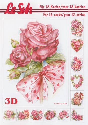 3D Motivbuch Rosen A5