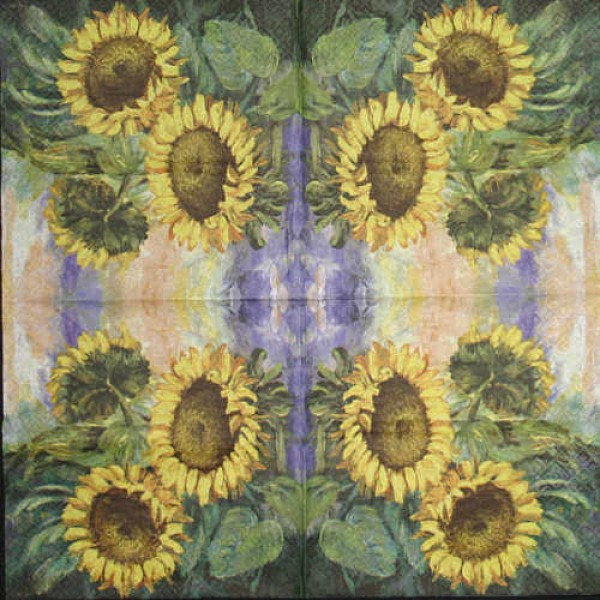 Serviette Sommerimpressionen