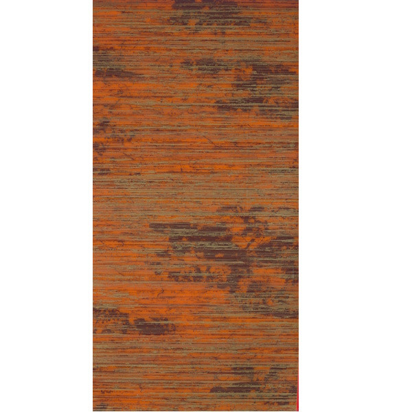 3515309 Kerzen Wachsplatte gestreift antikorange 200x100mm