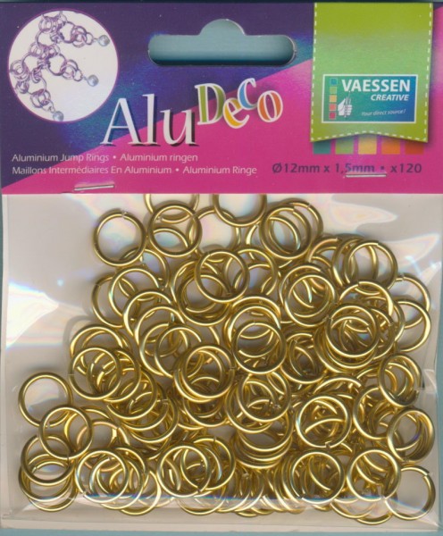 3901502_Alu-Deco-Jewelry-Aluminium-Ringe-12mm-light-gold-120-Stück