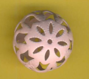 3451232 Ornamentperle 17x13mm pastellrosa