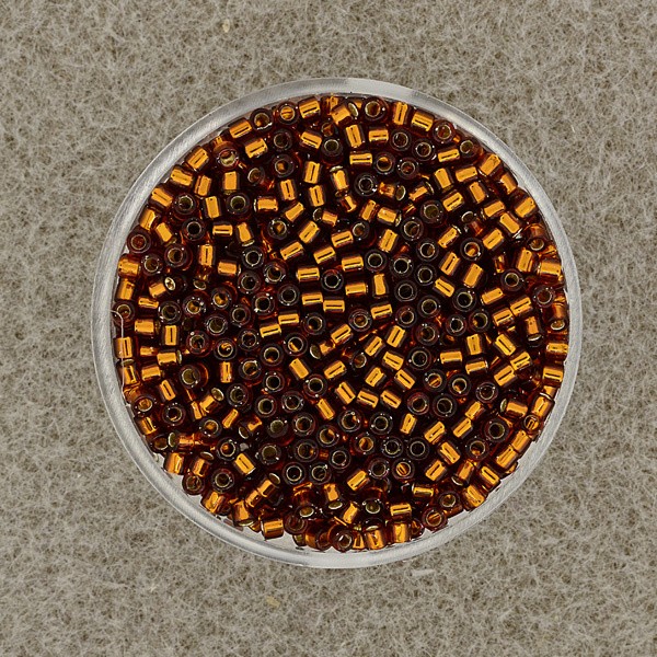 9664924_Delica-Beads-2,2mm-dunkeltopas-Silbereinzug-9g