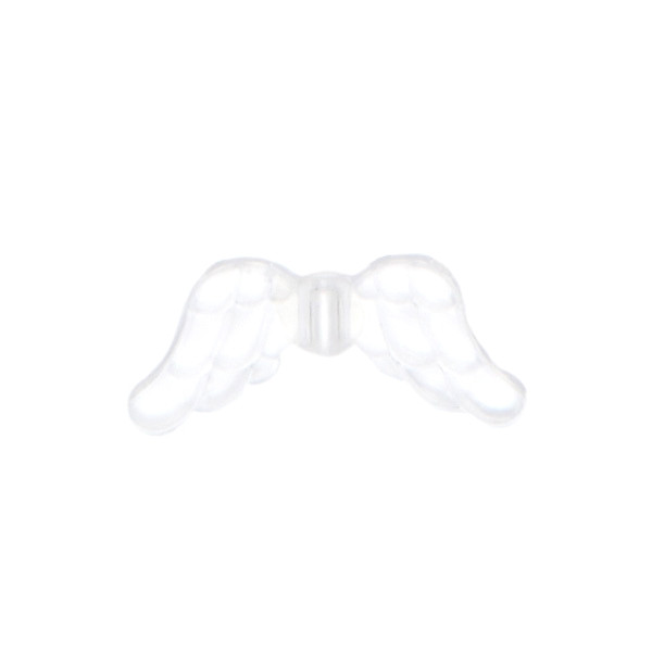 539001131 Acrylflügel kristall transparent 30x10mm